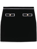 Alice + Olivia Cotton Mini Skirt