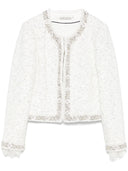 Alice + Olivia Embroidered Short Jacket