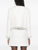 Alice + Olivia Embroidered Short Jacket