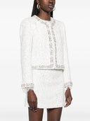 Alice + Olivia Embroidered Short Jacket