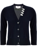 Thom Browne 4 Bar Cotton Cardigan