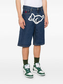 Icecream Running Puppt denimshorts