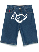 Icecream Running Puppt denimshorts