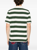 ICECREAM Running Dog Striped Polo Shirt