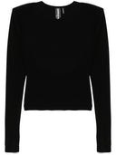 Norma Kamali v Neck Top