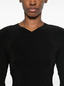 Norma Kamali v Neck Top