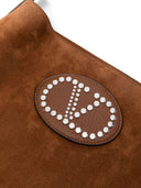 Valentino Garavani Nellcote Suede Leather Crossbody Bag