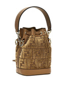 Fendi Mon Tresor Mini Leather Bucket Bag