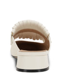 Valentino Garavani V Logo Signature Leather Slippers
