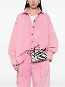 The Attico Friday Mini Leather Handbag