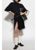 La maglietta di cotone del logo Attico