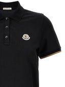 Logo Moncler Cotton Polo Shirt