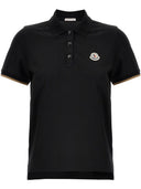 Logo Moncler Cotton Polo Shirt