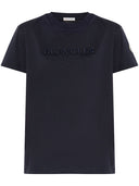 Logo Moncler Cotton T Shirt