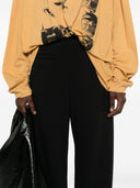 Mm6 Maison Margiela Cotton Blend Trousers