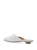 Skórzane balety Casadei Blade