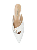 Skórzane balety Casadei Blade