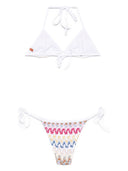 Missoni Beachwear Pre Zig Zag Print Bikini套装