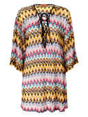 Missoni Beachwear Pre Printed Short Kaftan
