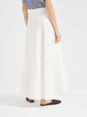 Brunello Cucinelli Cotton Long Skirt