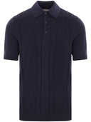 Brunello Cucinelli Knitted Cotton Polo Shirt