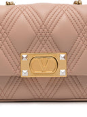 Valentino Garavani Quiltie 67 Small Leather Shoulder Bag