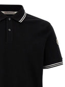 Moncler Logo Cotton Polo Shirt