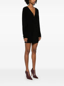 Norma Kamali V Necked Mini Dress