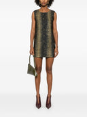 Norma Kamali Printed Mini Dress