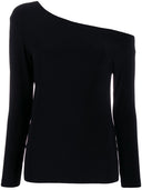 Norma Kamali Long Sleeves Drop Shoulder Top