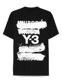 Y 3 Logo Cotton T Shirt