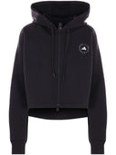 Adidas By Stella Mc Cartney Logo Cropped Hoodie