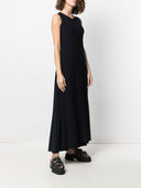 Norma kamali vestido largo sartén