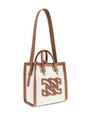 Casadei toile et sac fourre-tout en cuir