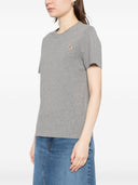MAISON KITSUNE 'Baby Fox Patch Cotton T Shirt