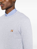 Maison Kitsune' Fox Head Cotton Sweatshirt