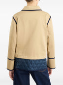 Fay Stretch Gabardine Caban Jacket