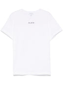 Alaia Logo Cotton T -shirt