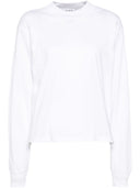 Alaia Logo Baumwollpullover