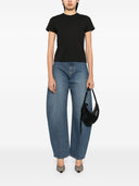 Jeans de algodón de mezclilla redonda de alaia