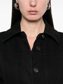 Alaia Round Denim Jumpsuit