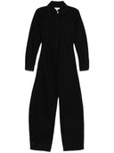 Alaia Round Denim Jumpsuit