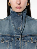 Alaia Denim Baumwollweste