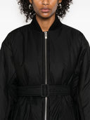 Alaia Belted Bomber Jacket