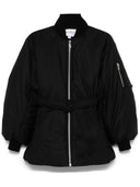 Alaia Belted Bomber Jacket