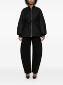 Alaia Belted Bomber Jacket