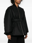 Alaia Belted Bomber Jacket