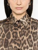 Stella Mc Cartney Leopard Print Shirt