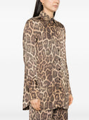 Stella Mc Cartney Leopard Print Shirt