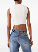 Stella Mc Cartney Wool Cropped Vest